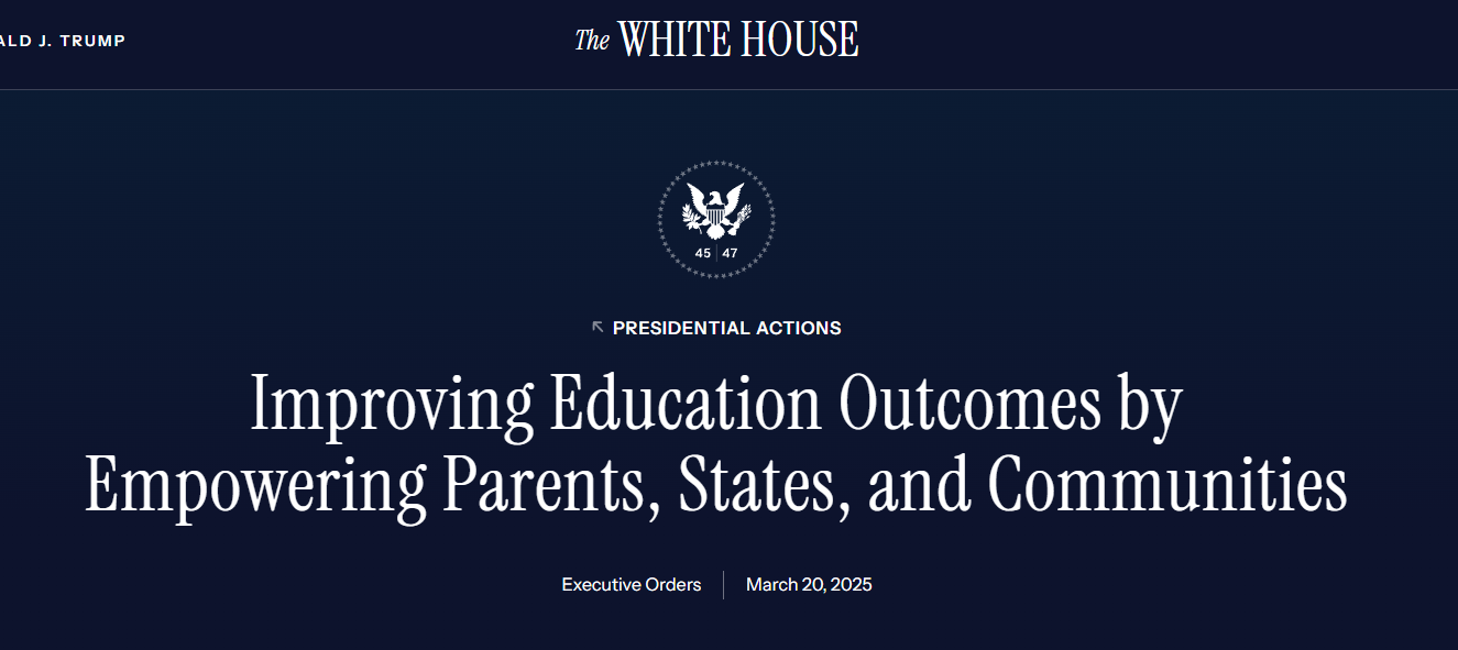 Improving Education Outcomes by Empowering Parents, States, and Communities