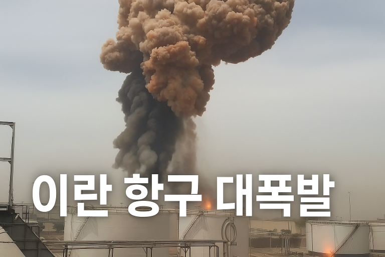 이란 항국 폭발